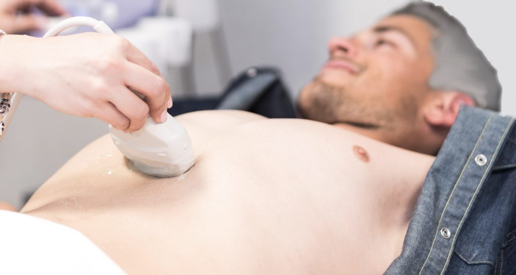 בדיקת אאורטה בטנית ופיענוח במקום